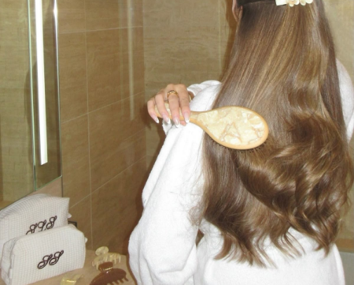 grow your hair thicker and stronger! cover photo collage