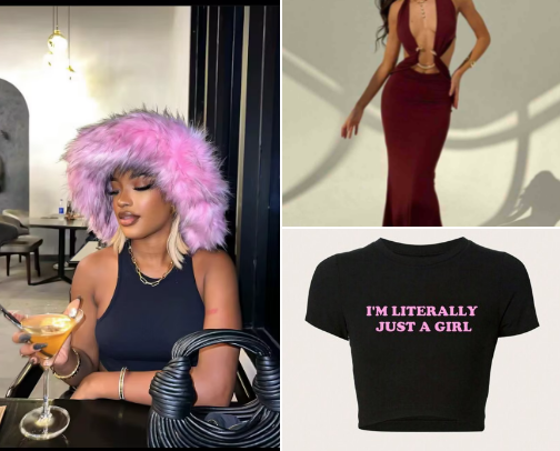 Hot Girl Wardrobe On A Budget 💗💅🏽 cover photo collage