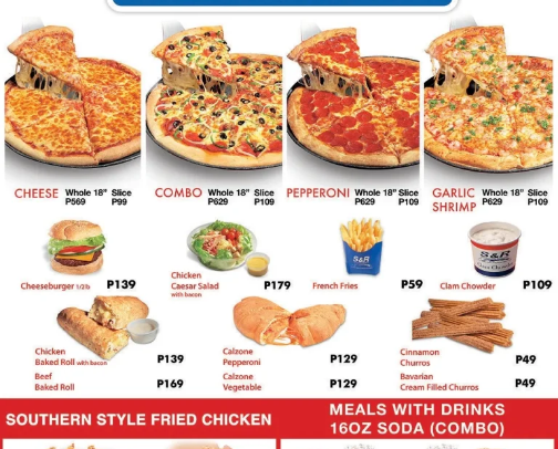 Affordable fast food cover photo collage