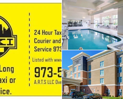 Best Hotels in Iselin Edison Woodbridge NJ + Reliable Airport Taxi & Car Rentals 2026 Guide cover photo collage