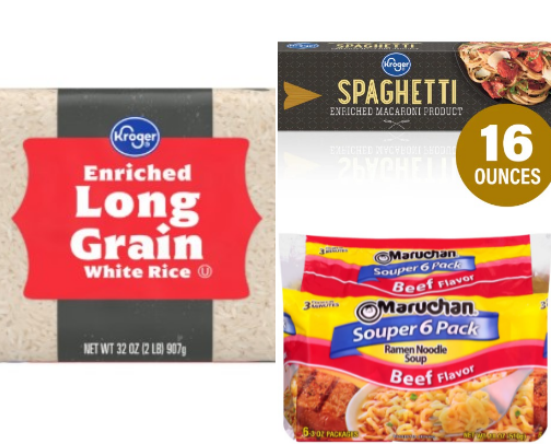 Cheap Eats: The Essential Grocery List For Broke College Students cover photo collage