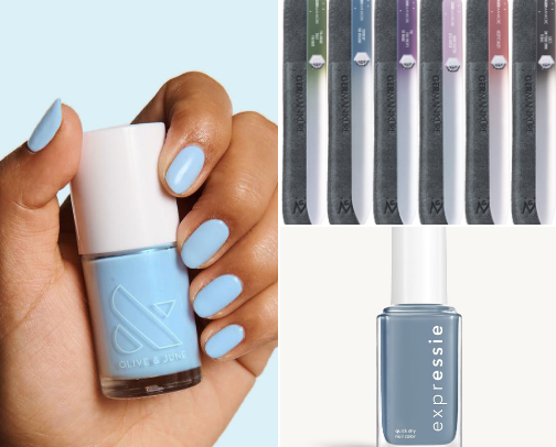 My go to nail care cover photo collage