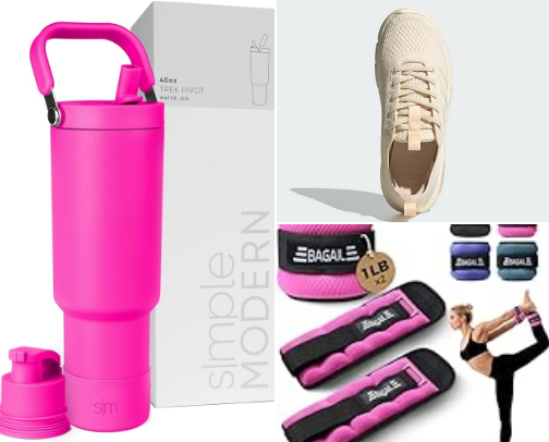 💪🏾 Fitness & Walking Essentials for Women Over 40 cover photo collage