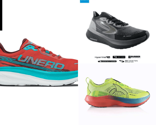 "Transform Your Run: Innovation in Every Step" cover photo collage