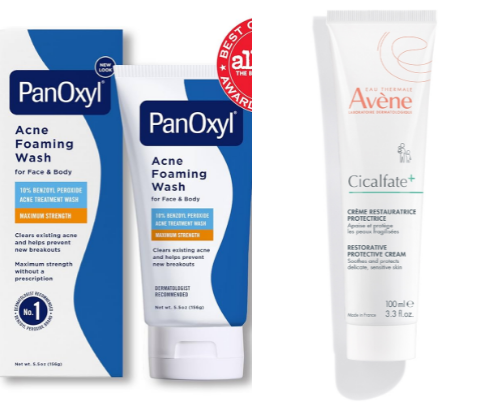 Skin care cover photo collage