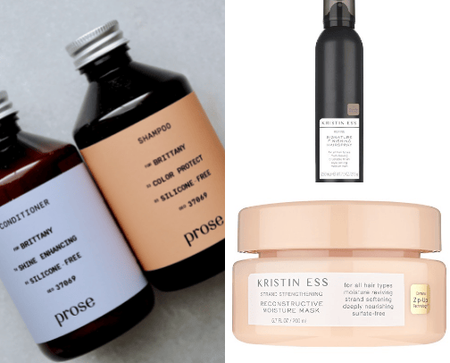 Hair care must haves cover photo collage