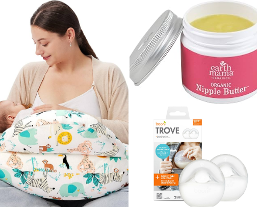 Breastfeeding mom must haves cover photo collage