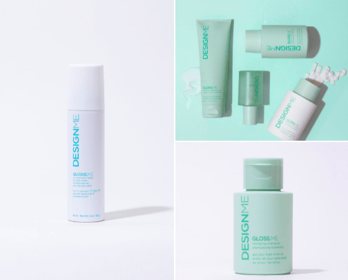 Mermaid level hair products cover photo collage