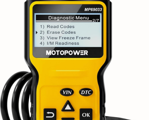 Automotive diagnostic tools cover photo collage