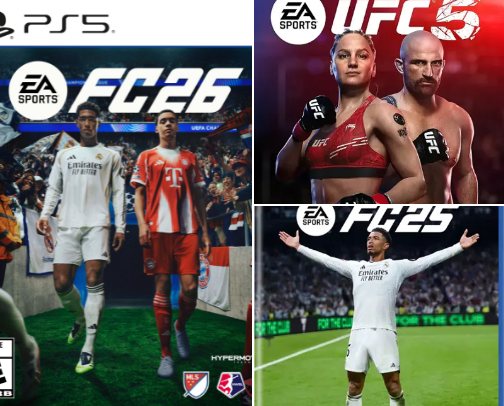 Ps5 games cover photo collage