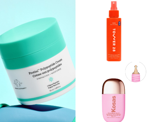 glow & tell: all things skincare. cover photo collage