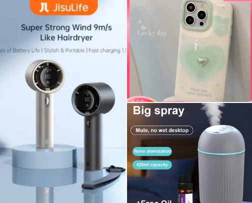 Lifestyle & Tech cover photo collage