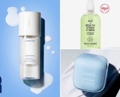 Skincare That Helped Improve My Skin cover photo collage