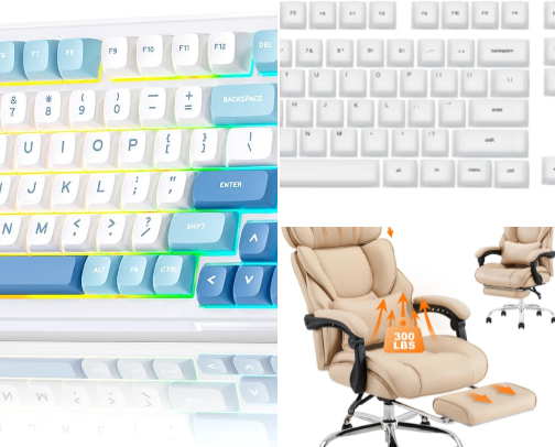 Work from home essentials 👩🏻‍💻 cover photo collage