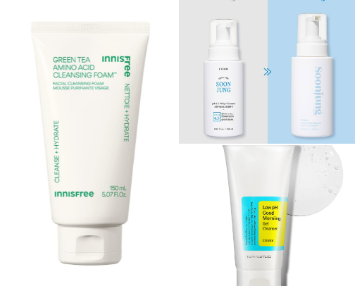 Korean Skincare Products That Give You Glass Skin!!✨🇰🇷💧 cover photo collage