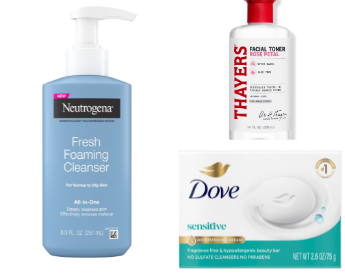 Drugstore Skincare cover photo collage