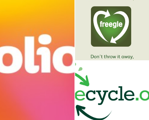 Best apps for free or discounted food & drink, homeware, clothing or social events  (budget-friendly & money saving solutions) cover photo collage