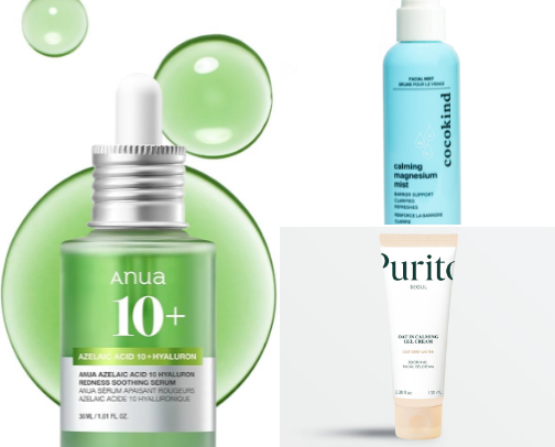 Skincare cover photo collage