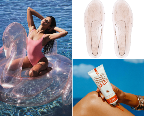 Summer girly cover photo collage