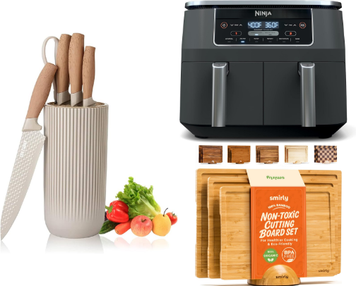 Kitchen Essentials That Make Life Easier cover photo collage