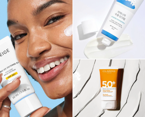 face sunscreen🌤 cover photo collage