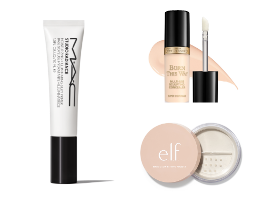 Make up essentials for a dry skin girlie :) cover photo collage