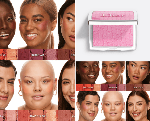 Blushhhh cover photo collage