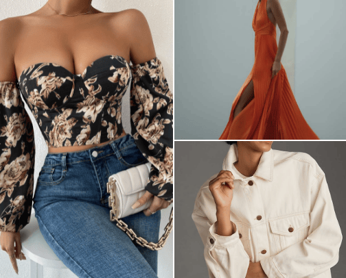 Beautiful clothes 💕 cover photo collage