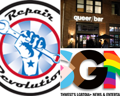 Seattle LGBTQ owned places! cover photo collage