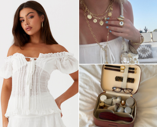 girly 18th birthday list cover photo collage