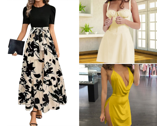 My Handpicked Dresses for Women cover photo collage