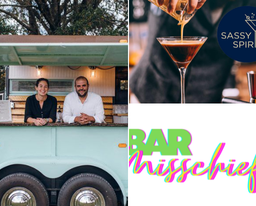 Bartending & Mobile Bars cover photo collage