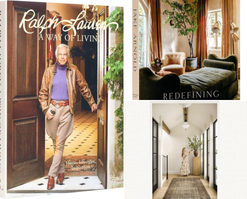 Books for Beautiful Interiors cover photo collage
