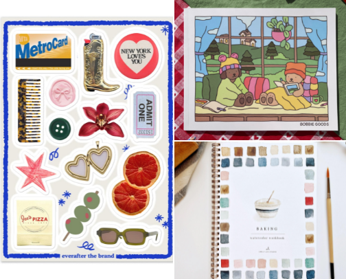 cool girl hobbies <3 cover photo collage