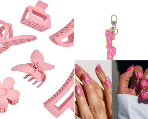 Pink Aesthetic cover photo collage
