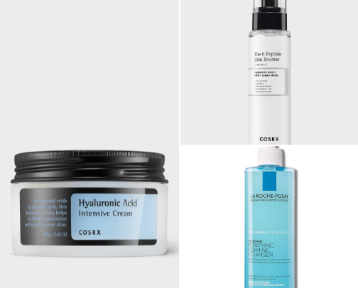 Acne Prone Skincare & Body Care cover photo collage