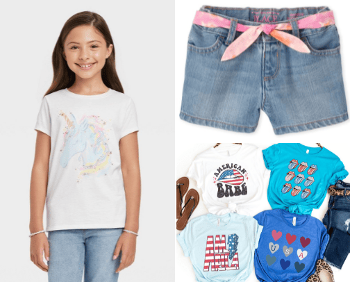 4th of July Outfits cover photo collage