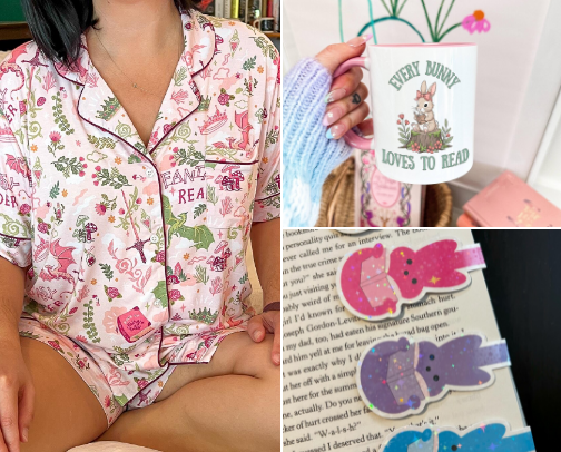 Easter Basket Ideas For Book Lovers cover photo collage