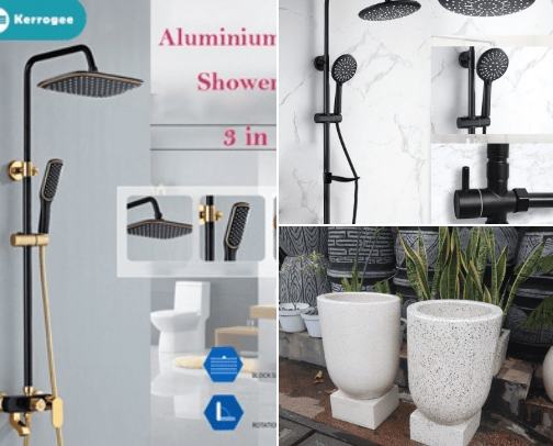 Bathroom Aesthetics cover photo collage