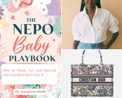 The Ultimate Nepo Baby Playbook Edit — Ambition, Luxury & Effortless Confidence cover photo collage