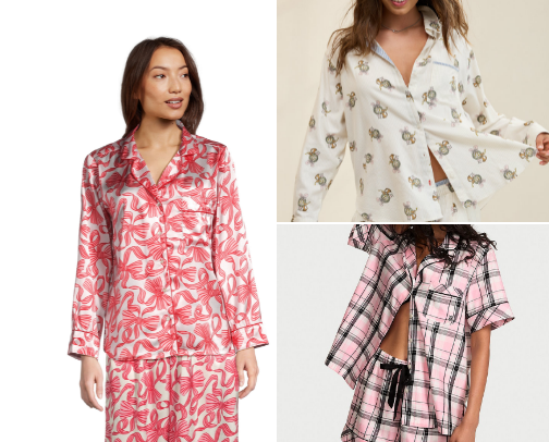Women's PJs cover photo collage