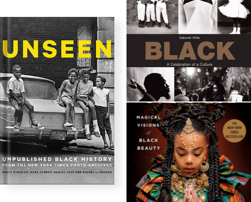 My favorite photography book recommendations. cover photo collage