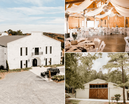 Cleveland, TN Wedding Venues cover photo collage