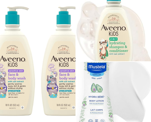 Kids Body Care Essential cover photo collage