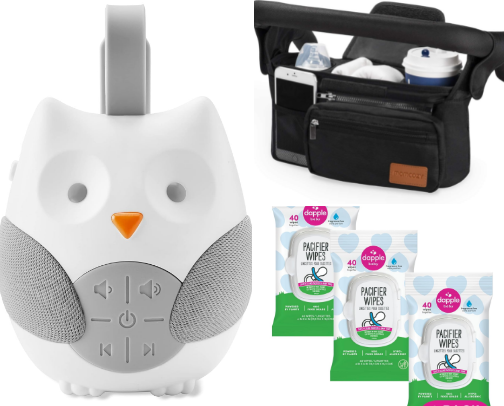 Amazon Baby On-the-Go Essentials cover photo collage