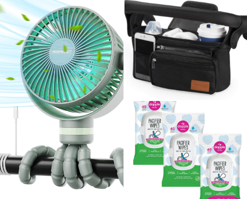 Amazon Baby On-the-Go Essentials cover photo collage