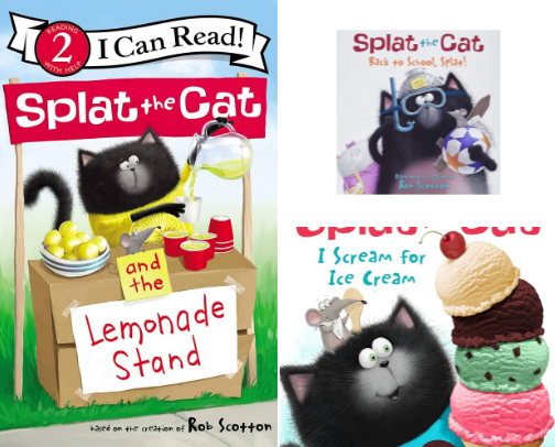 Splat the Cat: It's National Black Cat Day cover photo collage