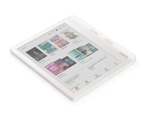 Guess who brought a Kobo. cover photo collage