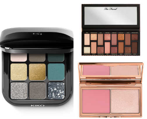 Favorite Palettes Drugstore to High End cover photo collage