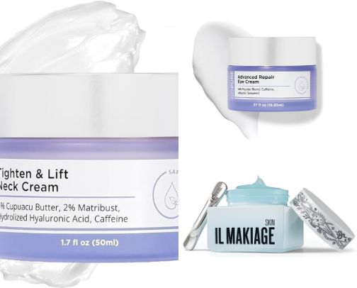 Skincare For Women Over 50 cover photo collage